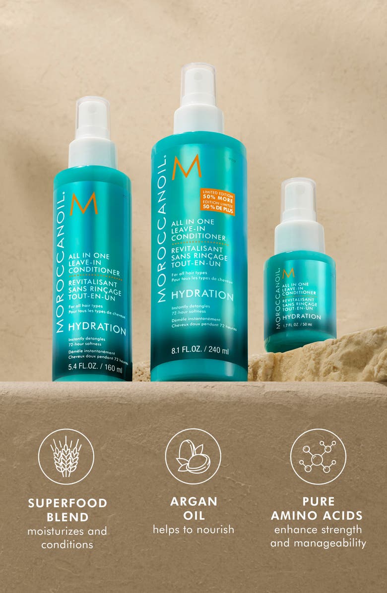 MOROCCANOIL<sup>®</sup> All In One Leave-In Conditioner, Alternate, color, 