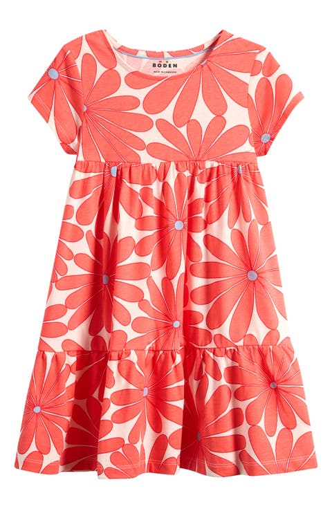 Kids' Ariel Twirly Jersey Dress (Toddler, Little Kid & Big Kid)