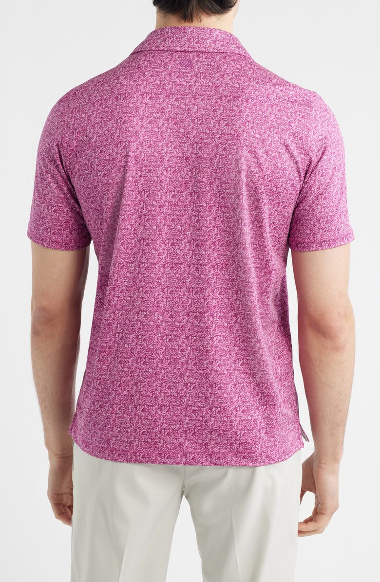 Johnston & Murphy XC Ace Performance Polo, Alternate, color, Magenta Flamingo