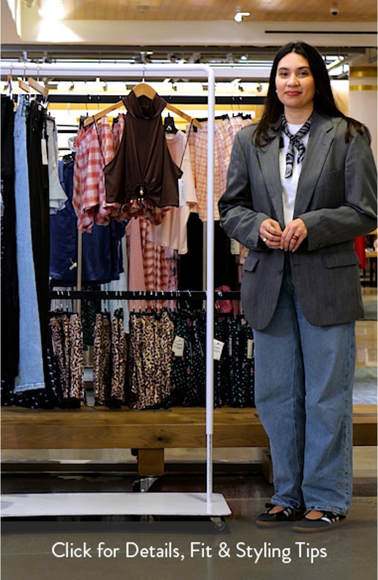 Neve Cutout Mock Neck Crop Top, sales video thumbnail