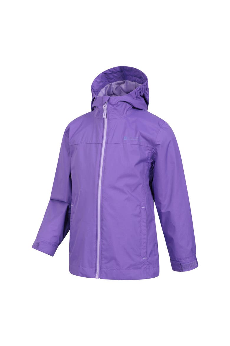 Childrens/Kids Torrent Taped Seam Waterproof Jacket, Alternate, color, Purple