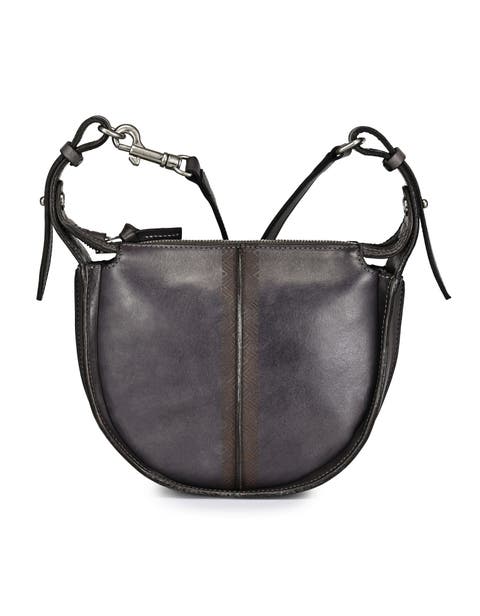 Dahlia Genuine Leather Compact Structured Crossbody
