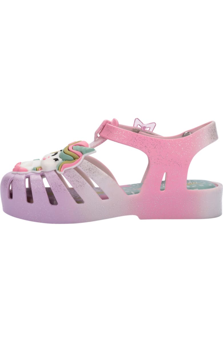 Mini Melissa Kids' Mini Possession Sandal, Alternate, color, Yellow/ Pink/ Purple/ Green