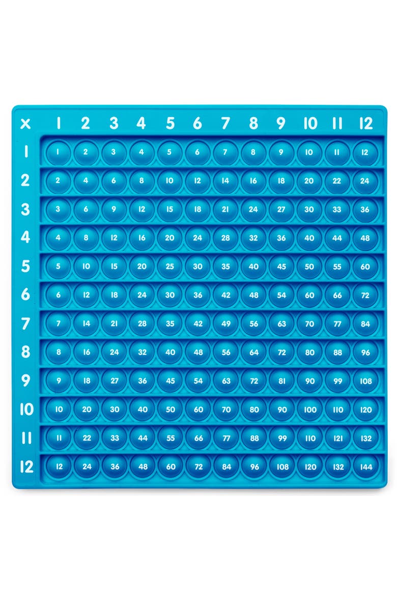 Times Table Bubble Board, Alternate, color, Multicolored