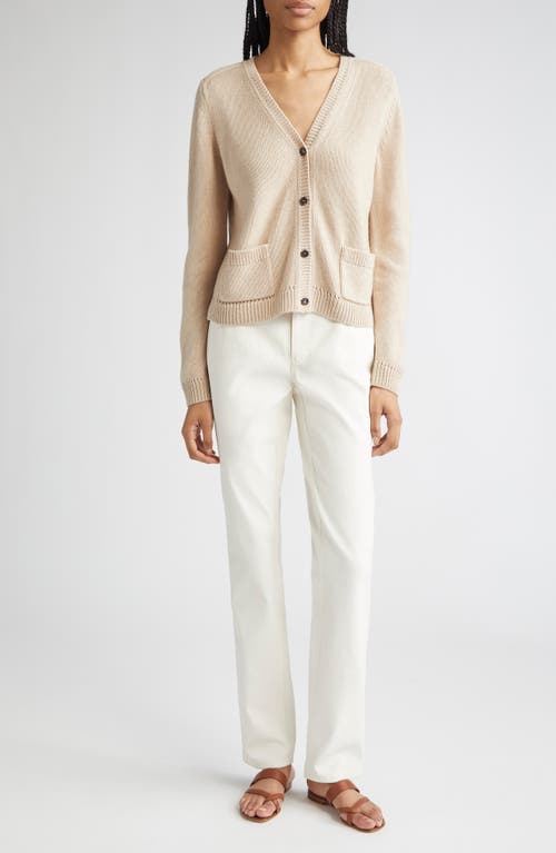 Lafayette 148 New York Patch Pocket V-neck Cardigan