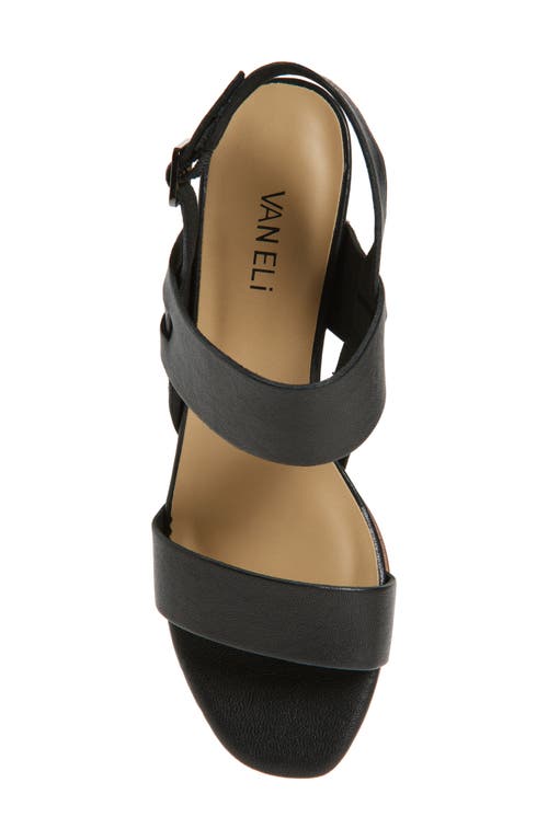 Vaneli Corene Sandal In Black