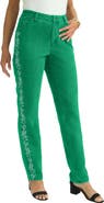 Jessica London Classic Cotton Denim Straight-Leg Jean