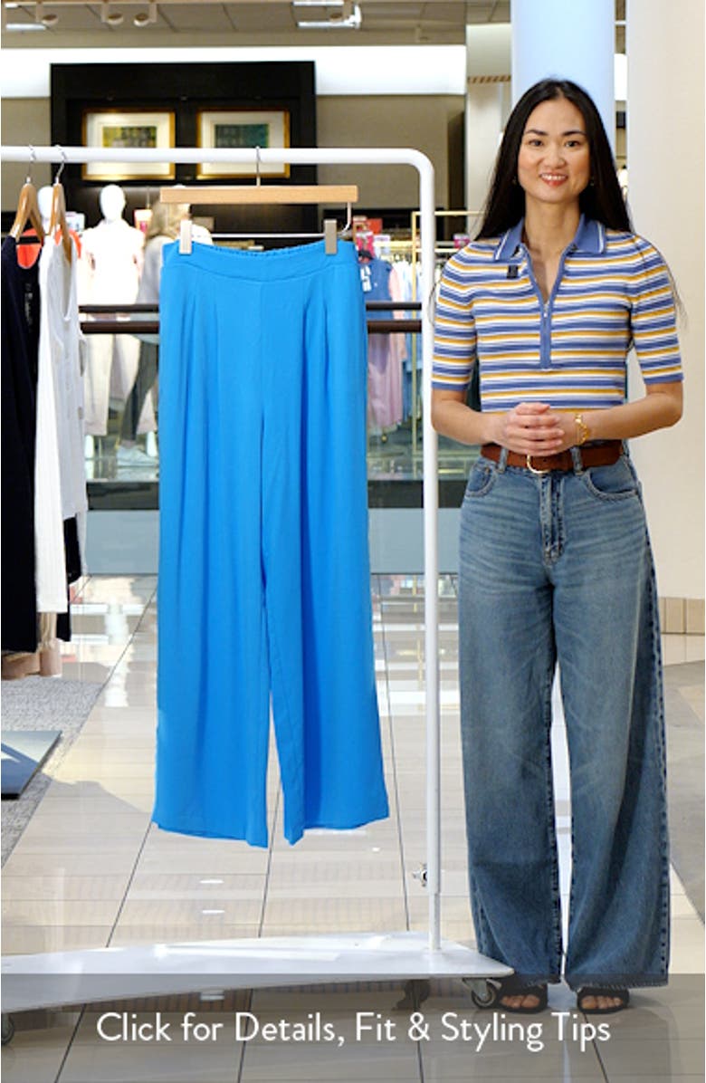 Enya High Waist Wide Leg Pants, sales video thumbnail