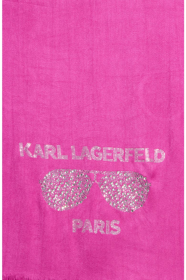 Krystal Sunglasses Pashmina, Alternate, color, FUSHCIA