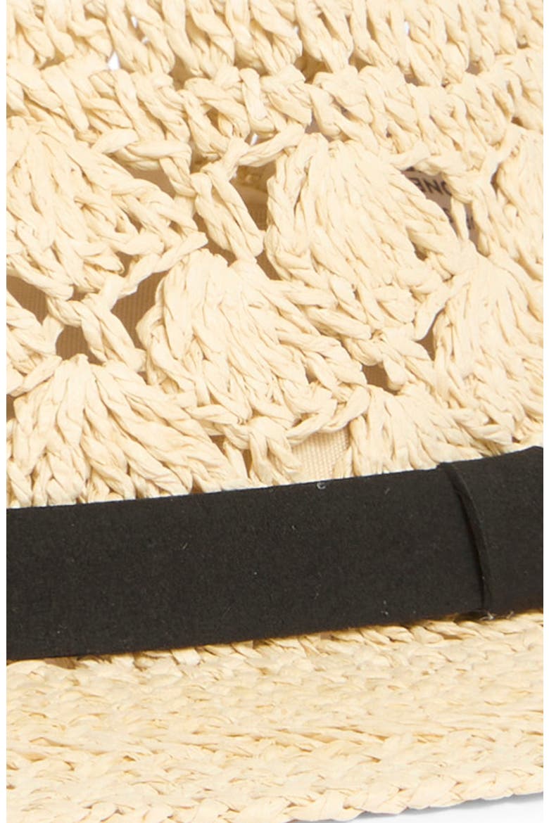 Packable Open Weave Panama Hat, Alternate, color, NATURAL