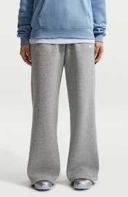 Nike Studio Fleece Wide Leg Sweatpants
