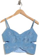 Good American x Dolly Parton Butterfly Crop Top