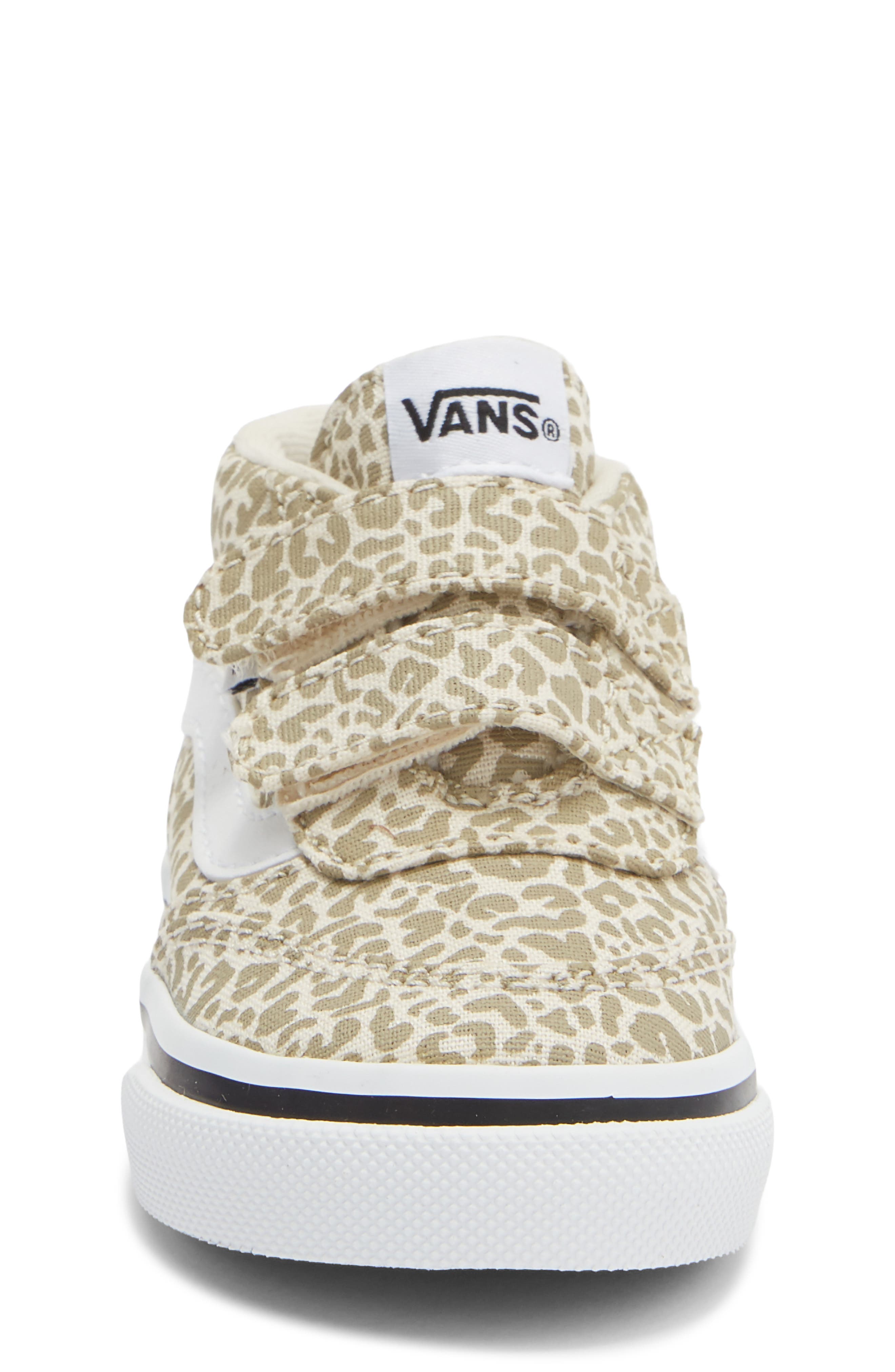 Kids' Brooklyn Mid V Leather Sneaker, Alternate, color, TURTLEDOVE