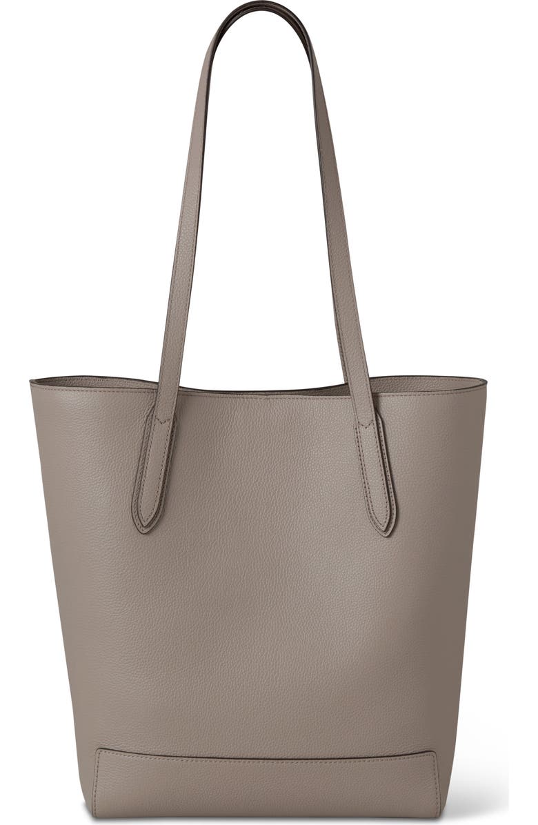Mulberry North/South Leather Shopper Tote, Alternate, color, Cashmere Taupe