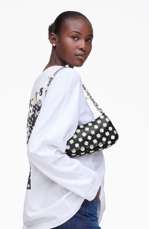Marc Jacobs The Leather Shoulder Bag In Multi