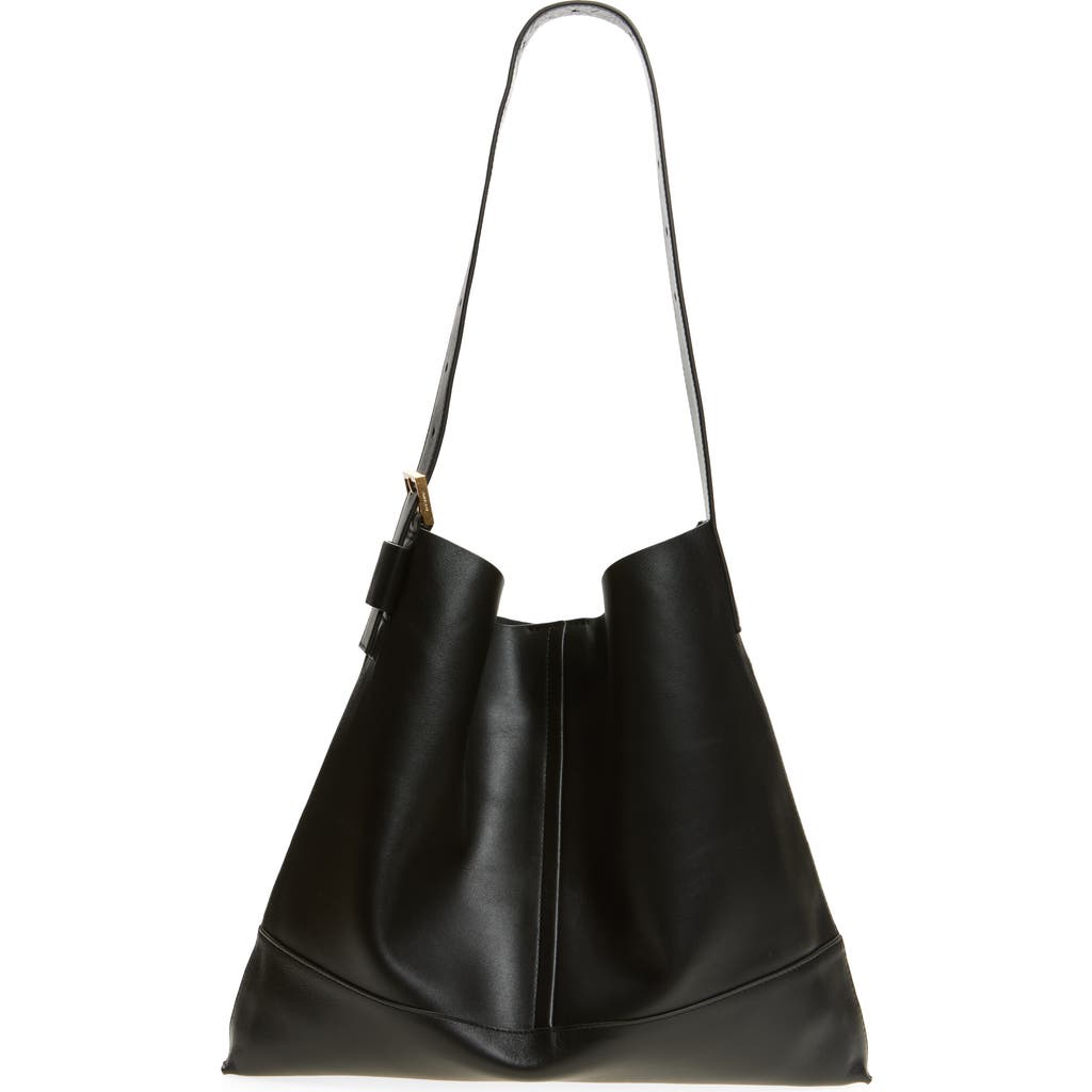 Allsaints Medium Asha Shoulder Bag In Black