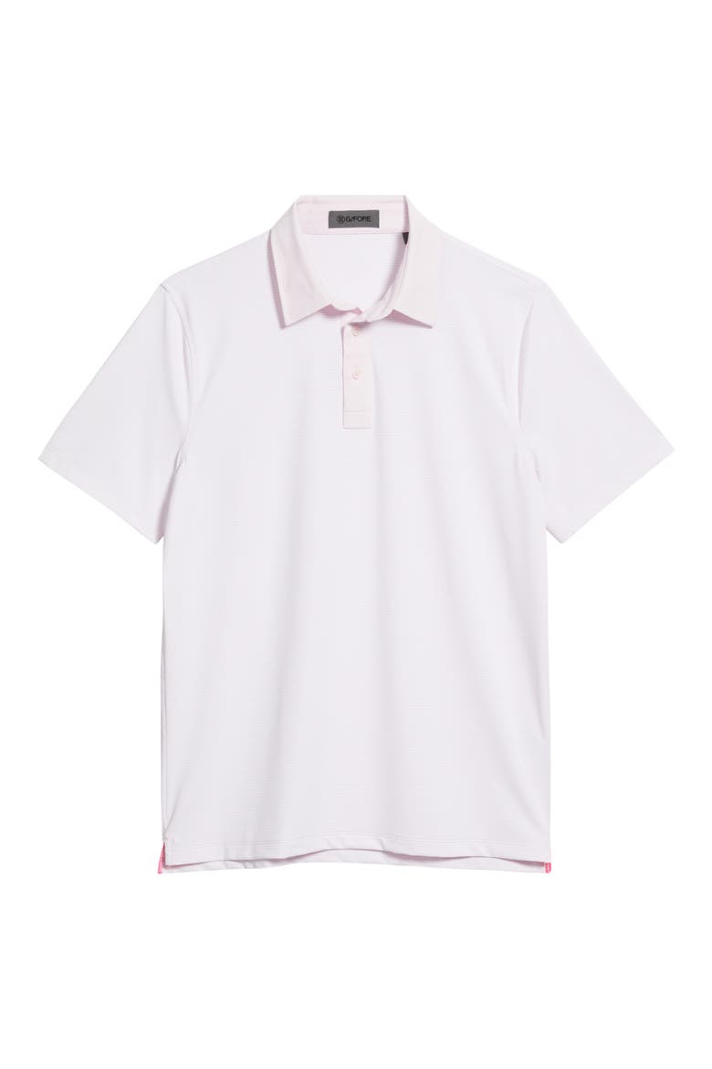 Feeder Stripe Performance Golf Polo, Alternate, color, BLUSH