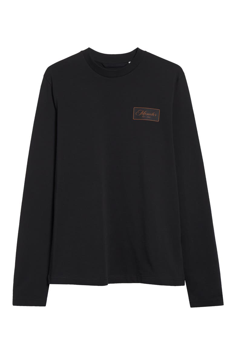 Cartoons Logo Long Sleeve Graphic T-Shirt, Alternate, color, SMOKY BLACK