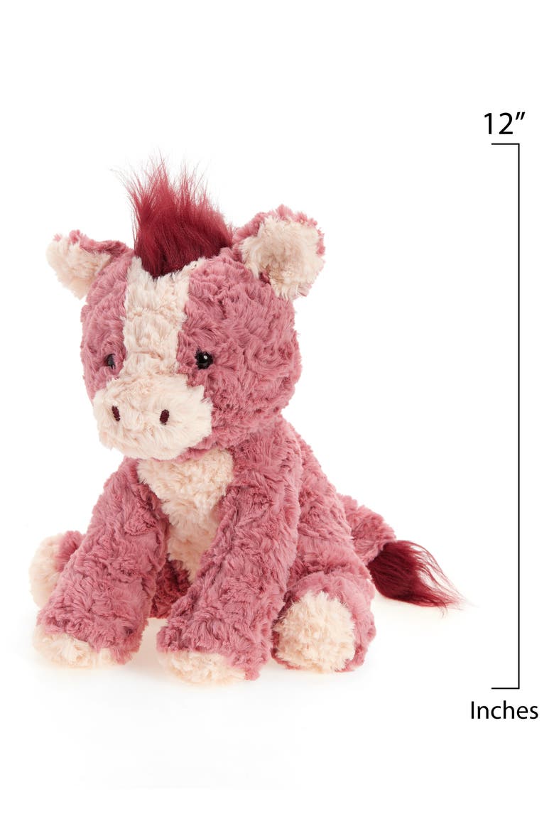 Cozy Horse Plush Toy, Alternate, color, PINK MULTI