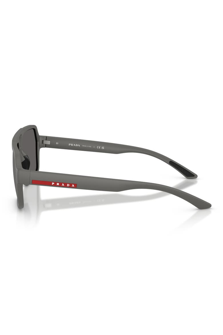 59mm Pilot Sunglasses, Alternate, color, GREY MIRROR SILVER