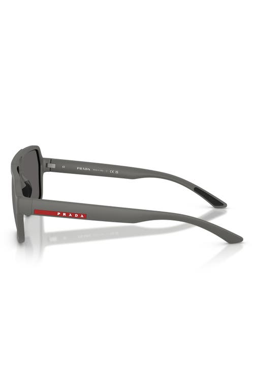 Prada Linea Rossa 59mm Pilot Sunglasses