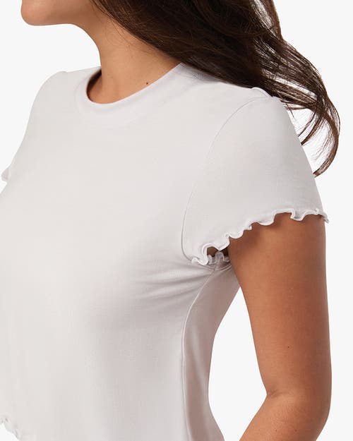 Weworewhat Boxy Baby Tee In Cloud Grey