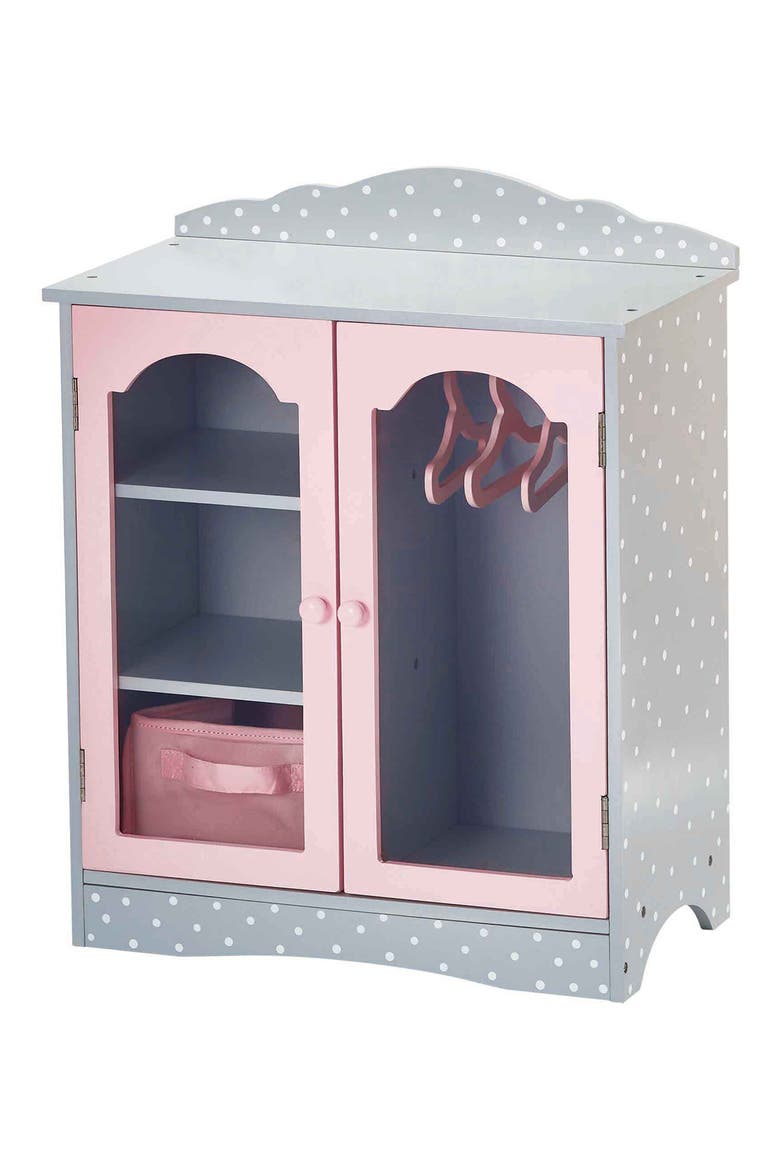 Olivia's Little World Doll Toy Closet, Main, color, GRAY