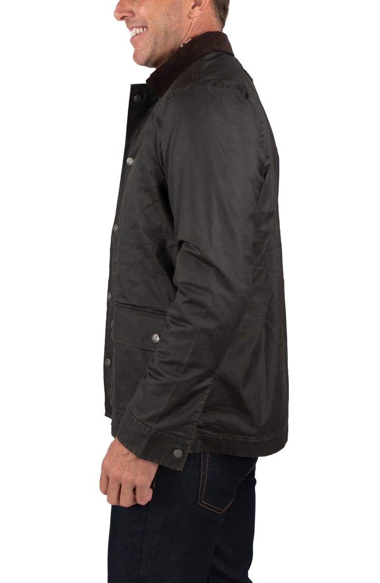 Tailor Vintage Herigate Waxed Stretch Cotton Jean Jacket, Alternate, color,