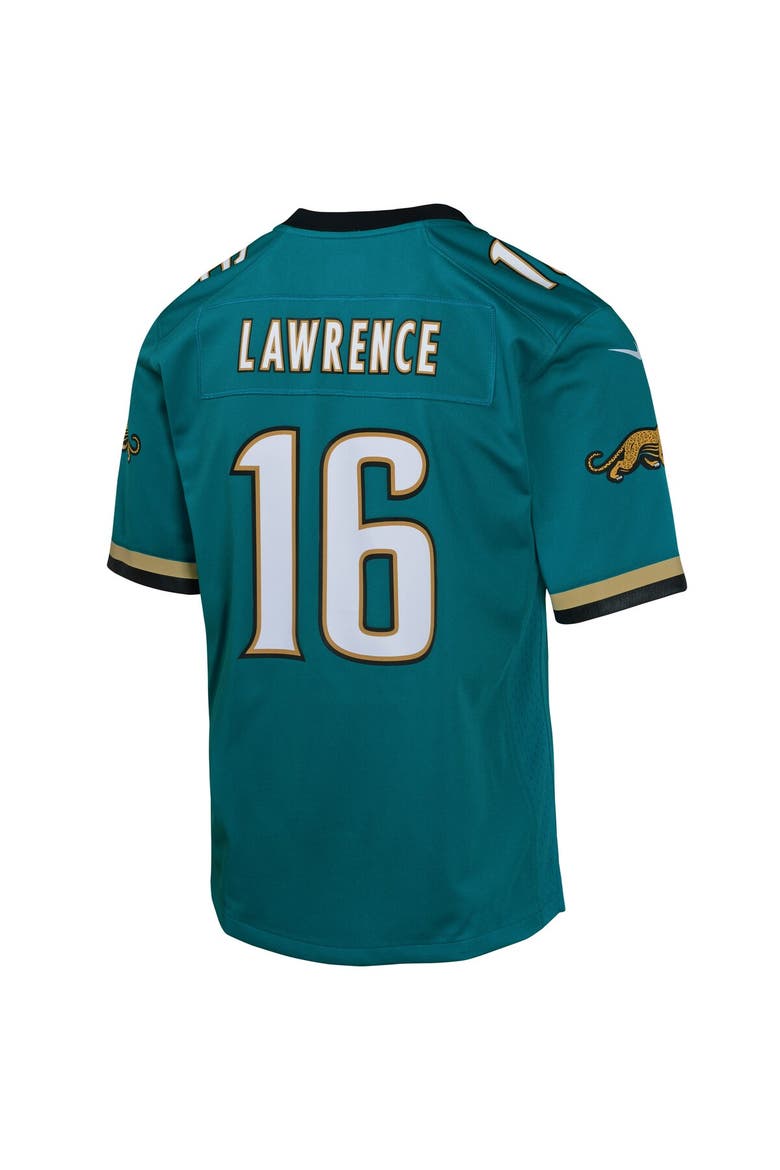 Youth Nike Trevor Lawrence Teal Jacksonville Jaguars Prowler Throwback Player Game Jersey, Alternate, color, Teal