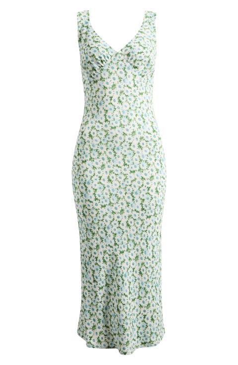 Beauden Crepe Midi Dress