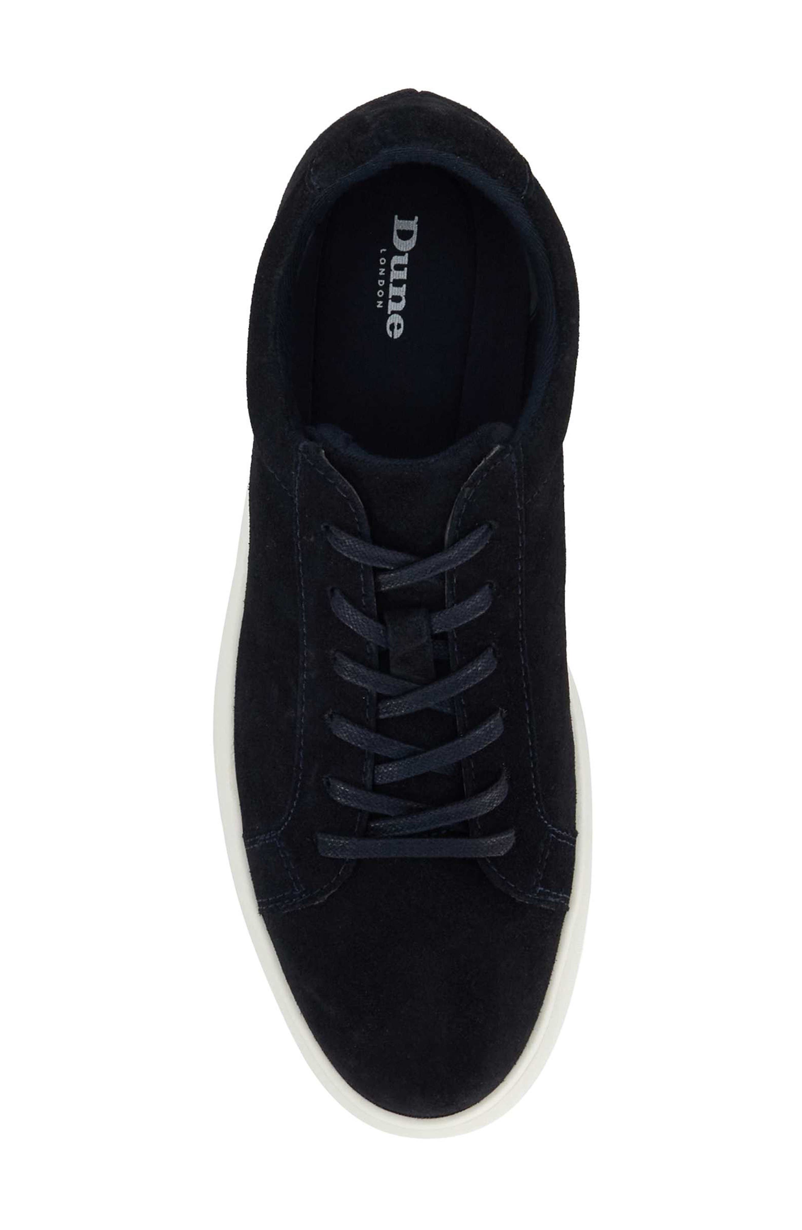 Dune London Tais Sneaker, Alternate, color, Navy