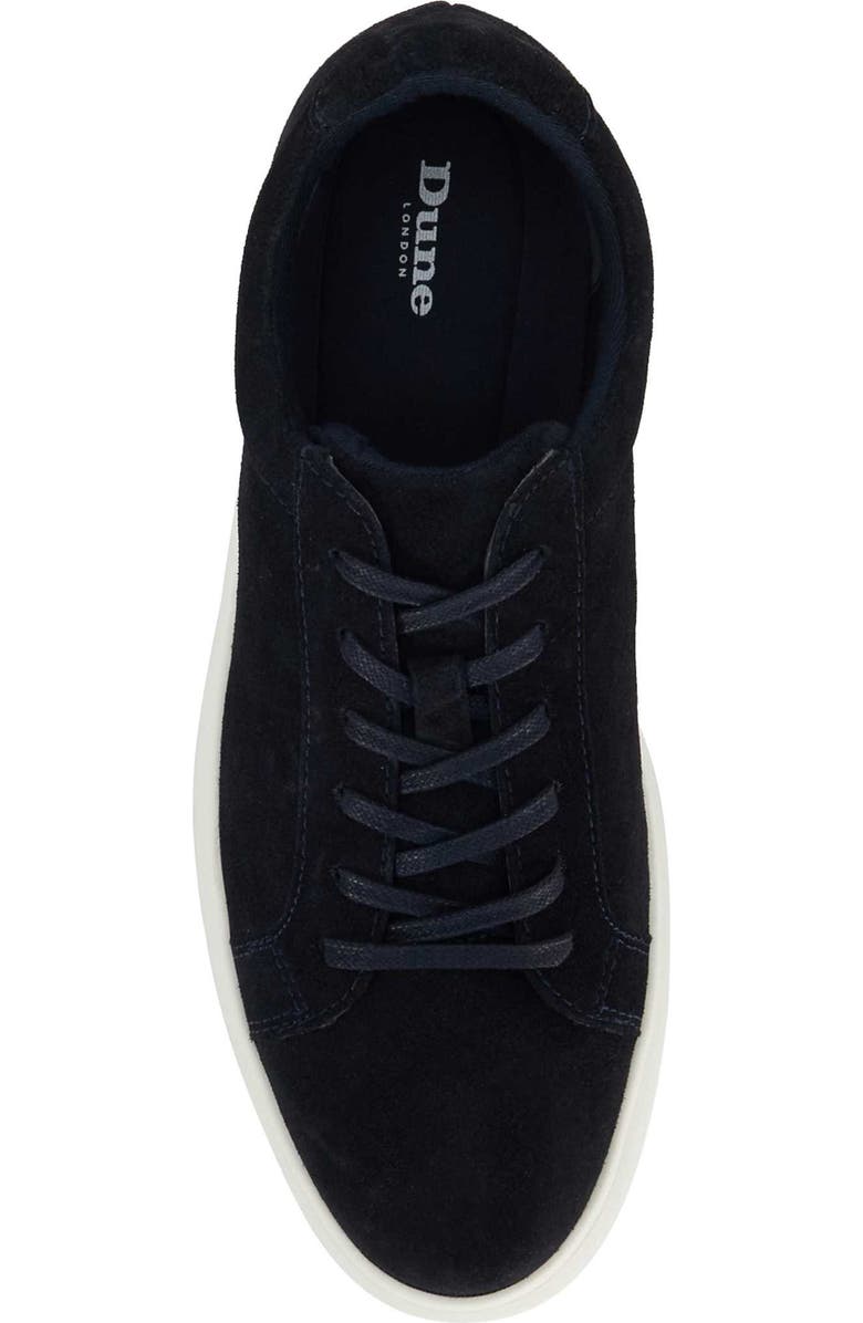 Dune London Tais Sneaker, Alternate, color, Navy