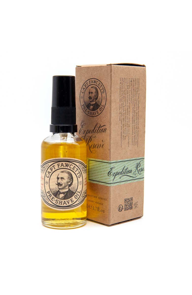 Captain Fawcett Expedition Reserve Pre-Shave Oil, Alternate, color, Expedition
