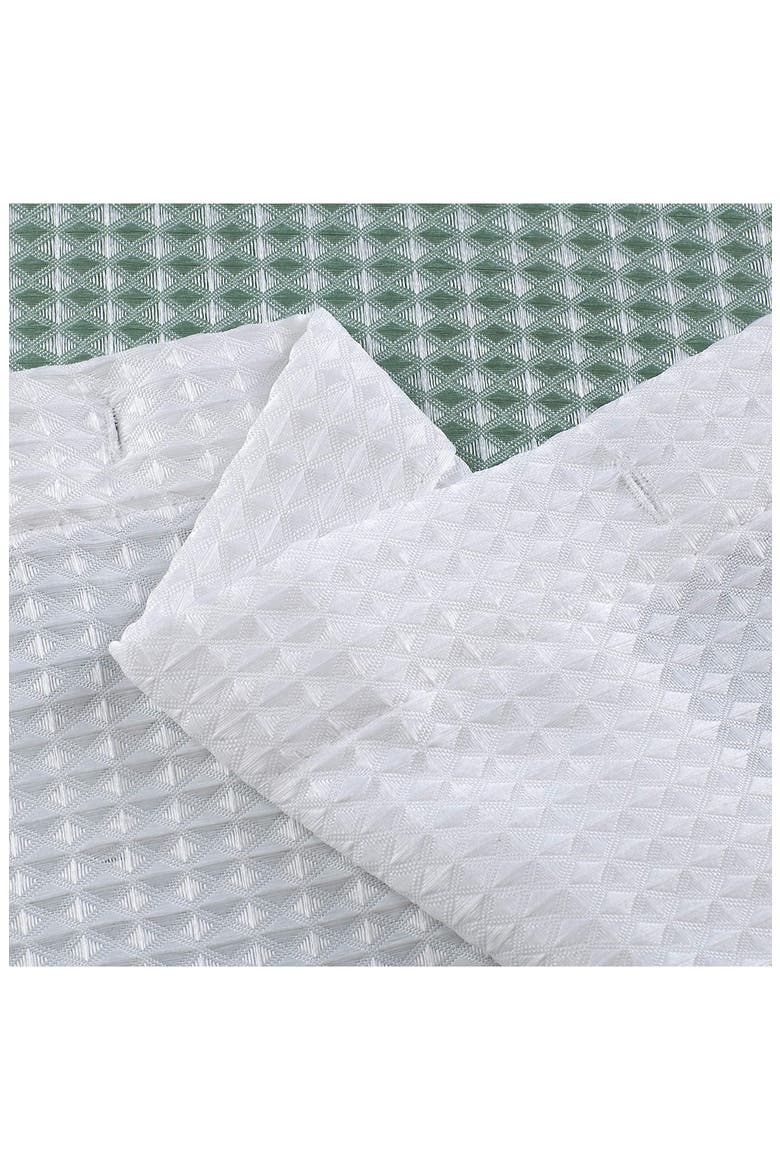 Shades Ombré Waffle Texture Shower Curtain, Alternate, color, SPA
