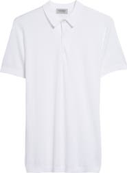 John Smedley Roth Solid Sweater Polo