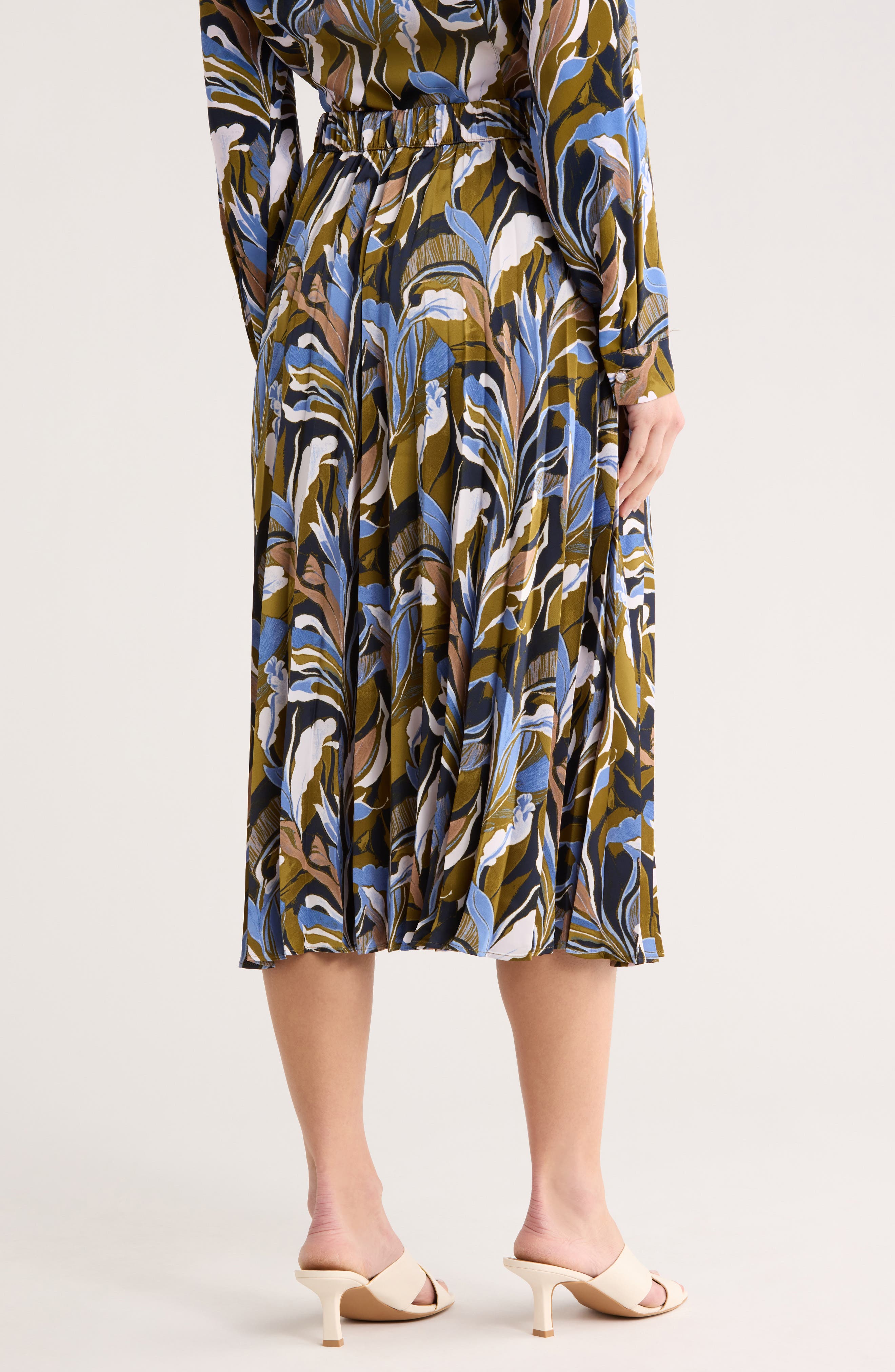 Printed Midi Skirt - image 2