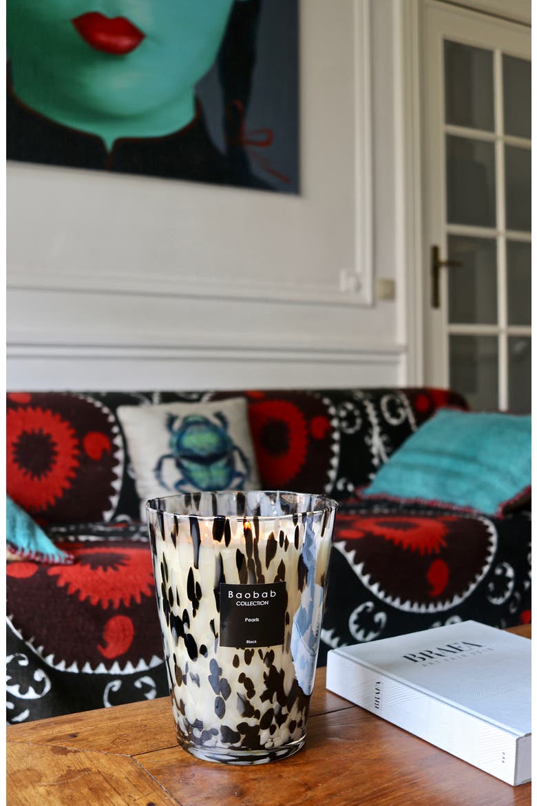 Black Pearls Candle, Alternate, color, GRAPEFRUIT/ GINGER/ ROSE