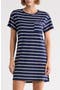 Navy- Ivory Horizon Stripe