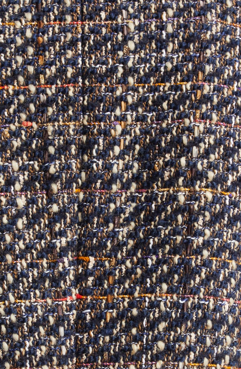 Veronica Beard Alessia Tweed Cutaway Jacket, Alternate, color,