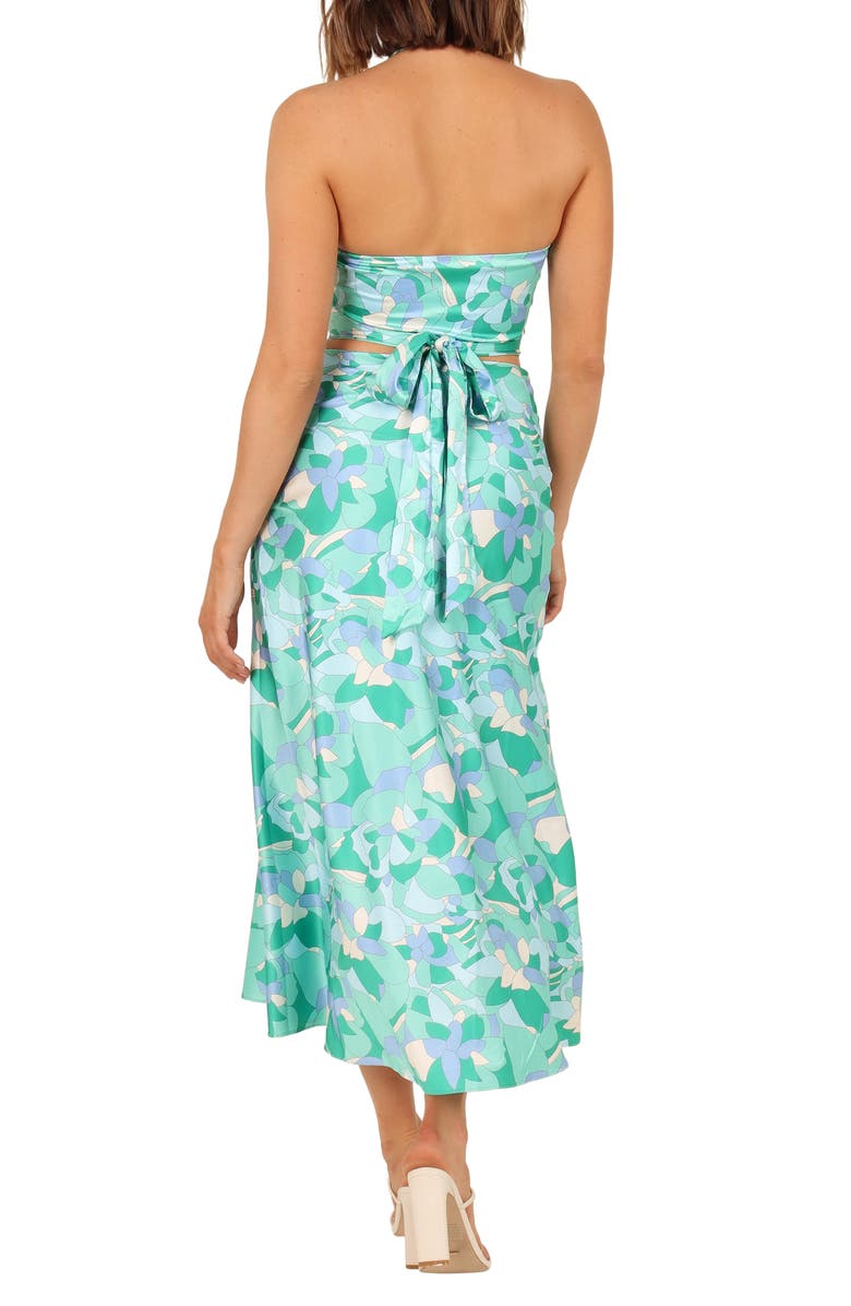 Petal & Pup Frieda Floral Halter Two-Piece Dress, Alternate, color, 