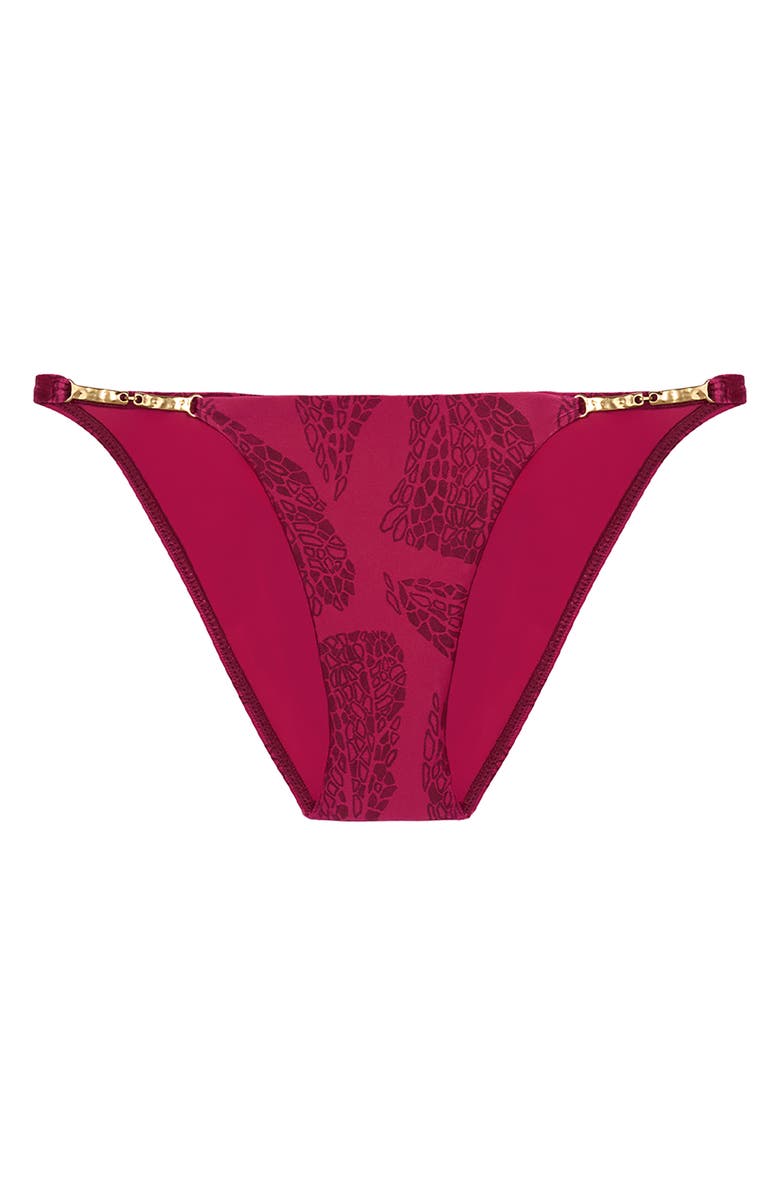 ViX Paula Hermanny Roseate Candice Bikini Bottoms, Alternate, color, Pink Multi