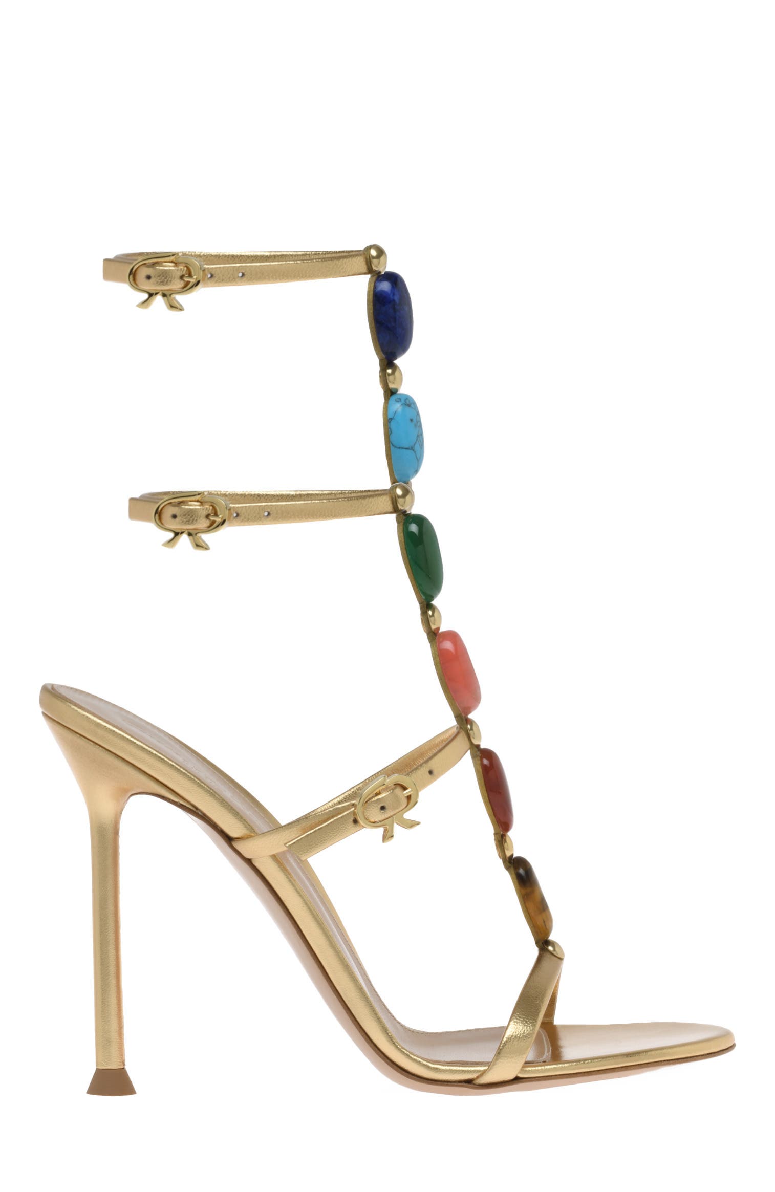 Gianvito Rossi Shanti Sandals, Alternate, color, 