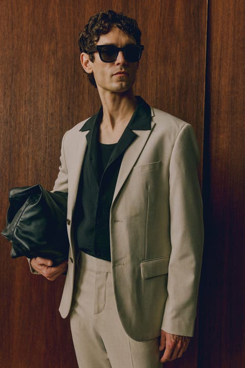 Slim-fit single-breasted jacket