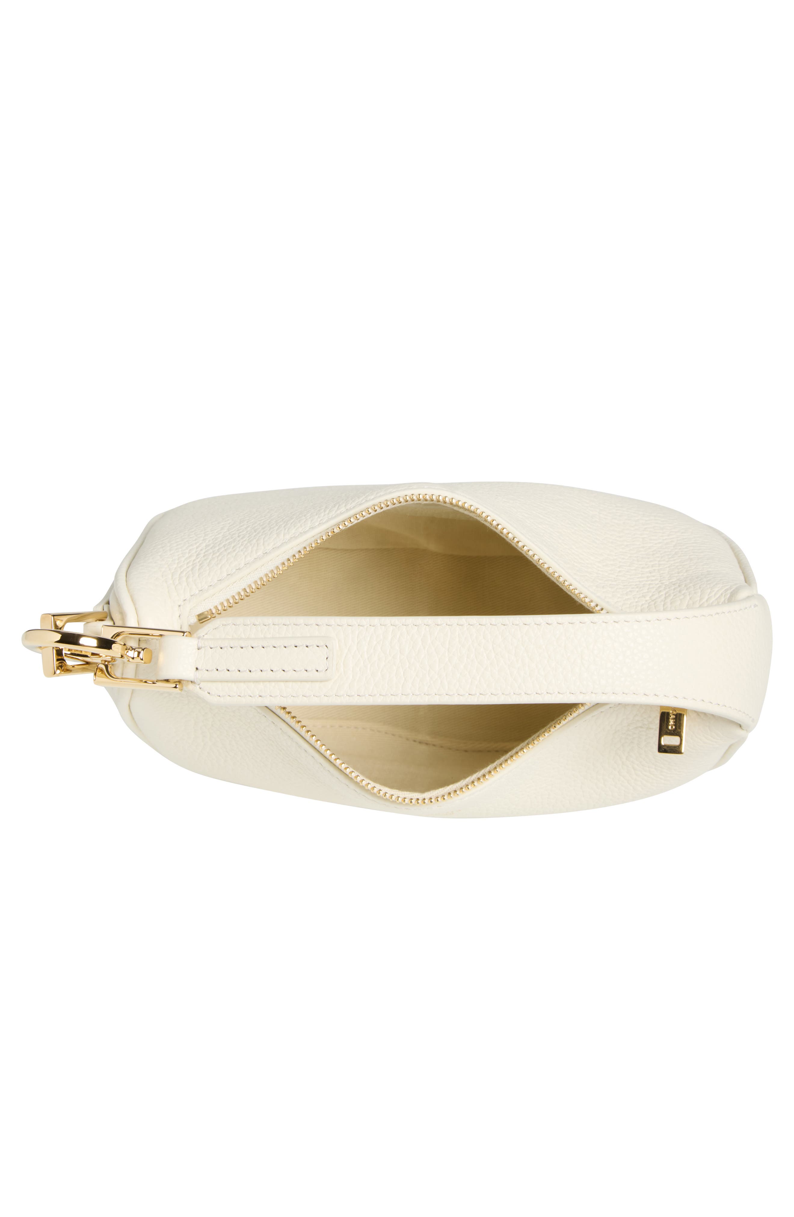 Mini Smile Leather Top Handle Bag, Alternate, color, MASCARPONE