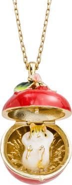 Bill Skinner Studio Apple Blossom & Mouse Locket
