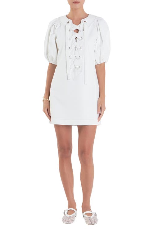 Puff Sleeve White Dresses | Nordstrom