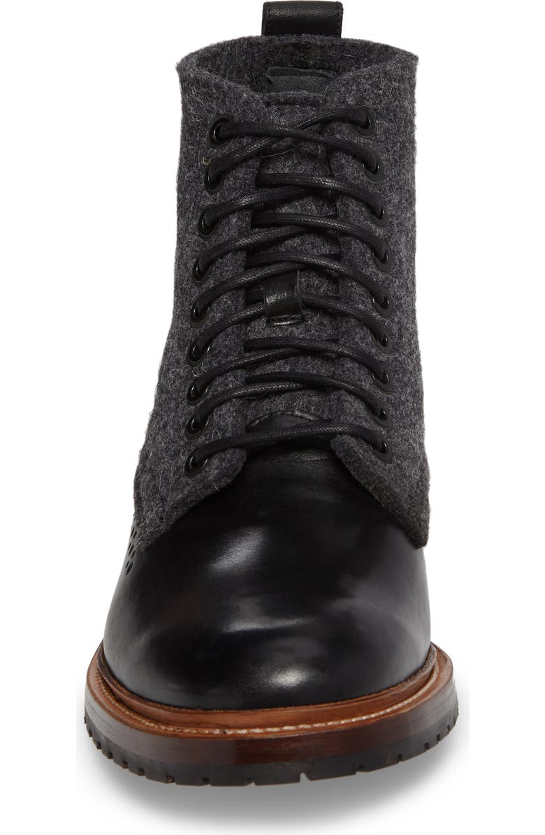 Stacy Adams Madison II Felt Shaft Boot, Alternate, color,