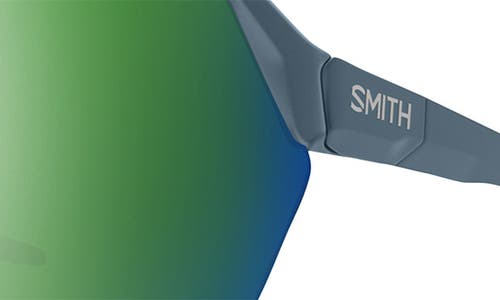 Smith Shift Split Mag™ 139mm Shield Sunglasses In Stone/moss/green