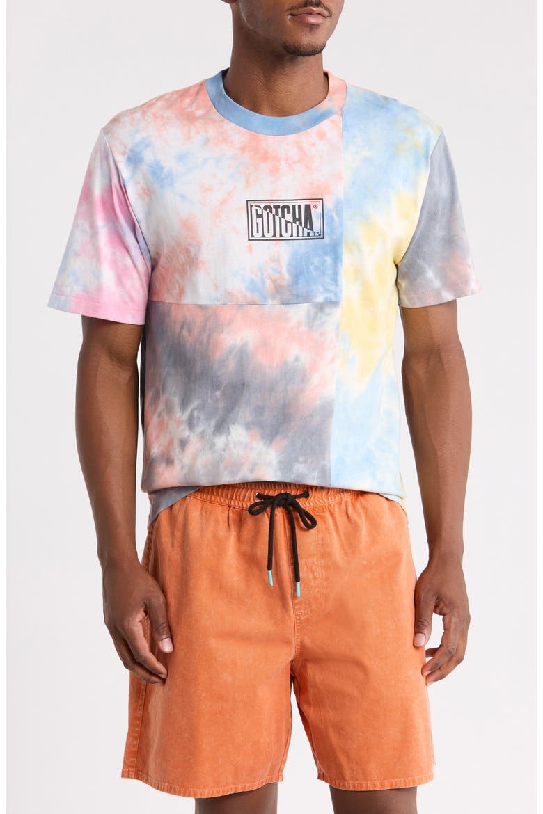 Ocean Beach Tie-Dye T-Shirt, Main, color, TIE DYE