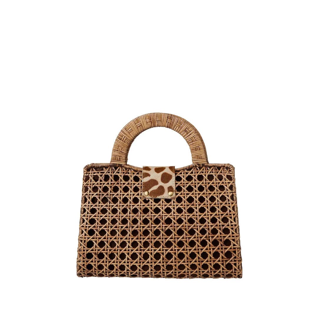 Sarah Stewart The Harper Handbag, Alternate, color, Giraffe